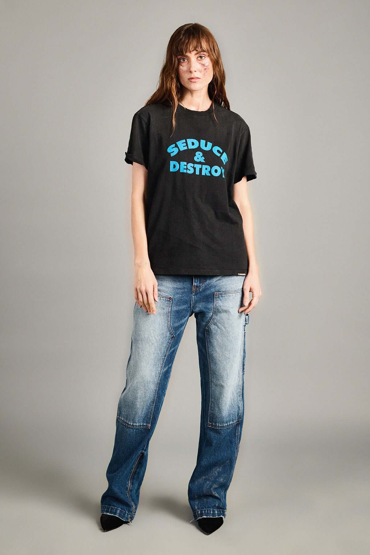 🖤 Track 01: Seduce &amp; Destroy Vintage Tee: Unisex