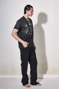 AFTER DARK V-NECK TEE