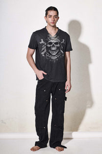 AFTER DARK V-NECK TEE