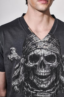AFTER DARK V-NECK TEE