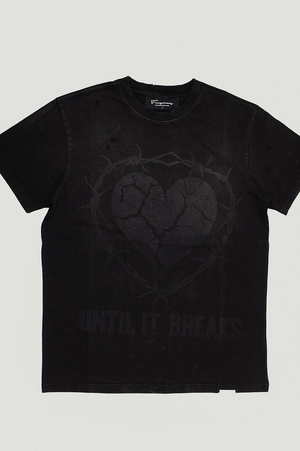 Barbed Wire Tee- Vintage Black