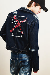 TEMPORARY™ DAMAGED GOODS — One-of-One Denim Jacket