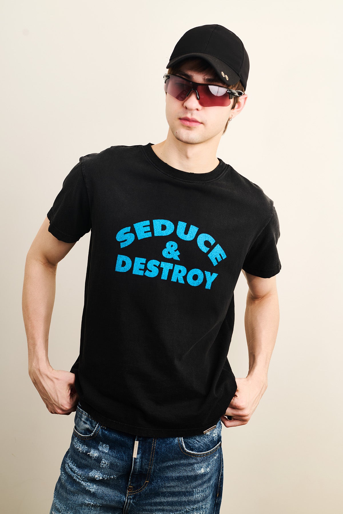 🖤 Track 01: Seduce &amp; Destroy Vintage Tee: Unisex