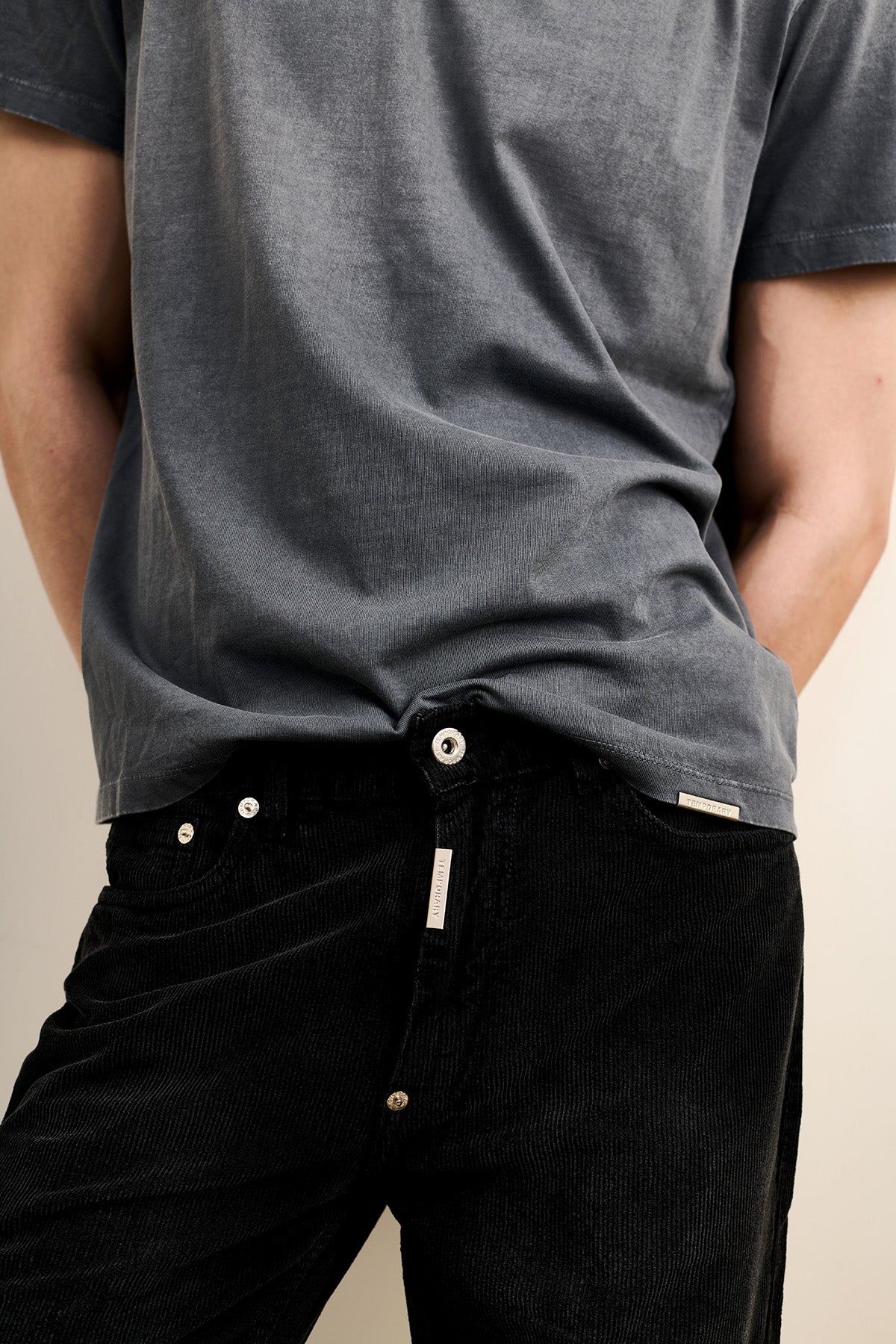 Obsessed Wash V Neck Tee- Unisex