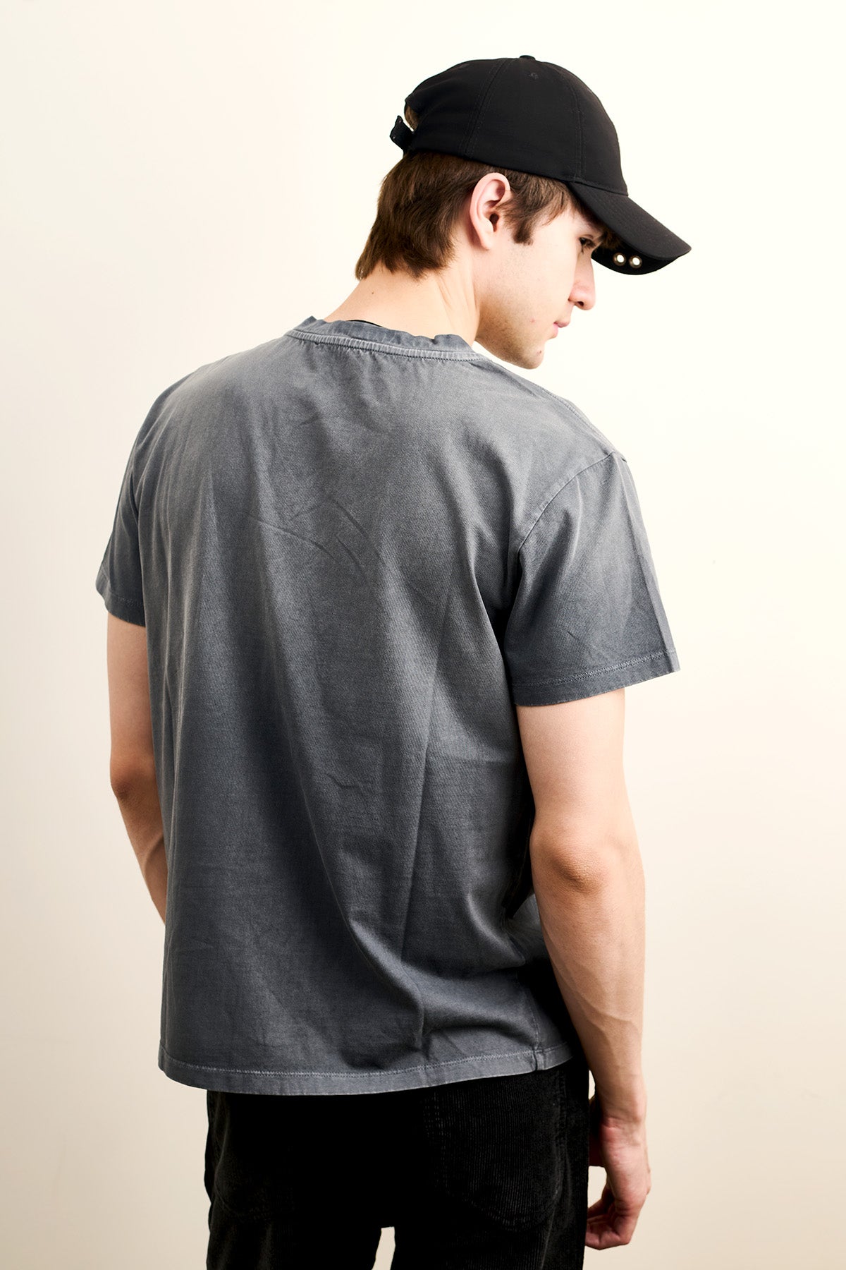 Obsessed Wash V Neck Tee- Unisex